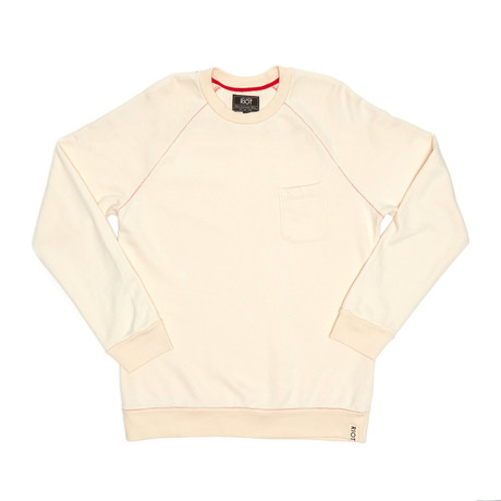 El Camino Pocket Raglan // Antique White (S)