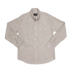 Bowery Button Down // Grey Pinstripe (S)