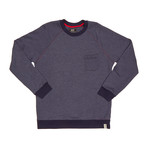 El Camino Pocket Raglan // Indigo (L)