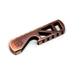 Tellurium Copper Hippo Bottle Opener // Antique Finish