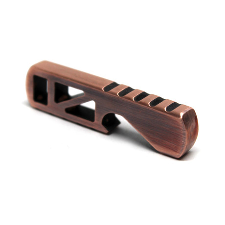 Tellurium Copper Hippo Bottle Opener // Antique Finish