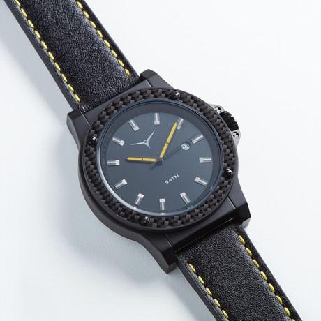 Zinvo 1 Quartz // Black + Yellow