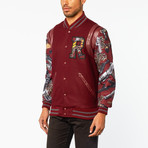 Hard Knocks Bomber // Red (XS)