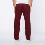 Benton Corduroy Pant // Dark Red (38WX34L)