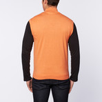 Thomas Half-Zip Vest // Orange (XL)