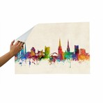 Coventry England Skyline 2 (24" x 30")