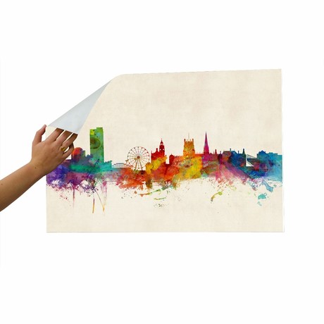 Sheffield England Skyline 2 (24" x 30")