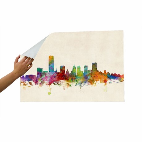 Oklahoma City Skyline (24" x 30")