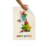 Great Britain Map (24" x 30")