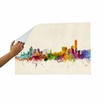 Manchester England Skyline (24" x 30")