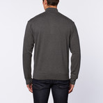 Peak Half-Zip Wind Sweater // Grey (XL)