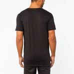 Reason Royce Tee // Black + Silver (S)