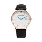 G.Miller Classico Watch Quartz // White (Black Strap)