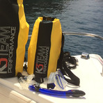 Team K3 Waterproof Dry Bag // Yellow