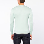 Bresciani // Vee Neck Cashmere Sweater // Powder Blue (XL)