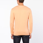 Bresciani // Vee Neck Cashmere Sweater // Light Pumpkin (M)