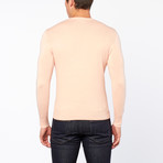 Bresciani // Vee Neck Cashmere Sweater // Salmon (3XL)