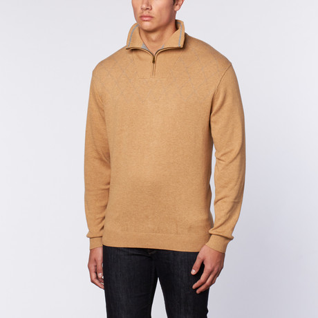 Hightower Cotton Hybrid Sweater // Beige (S)