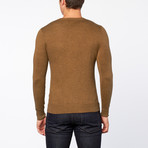 Bresciani // Vee Neck Cashmere Sweater // Olive (S)