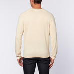 Cutter & Buck Apparel // Anoti Bay Cotton V-Neck Sweater // Tan (2XL)