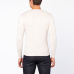 Bresciani // Vee Neck Cashmere Sweater // Misty Rose (S)