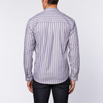 Cutter & Buck // Atherton Stripe Shirt // Grey Stripe (2XL)