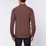 Prosser Stripe Shirt // Plum Stripe (S)