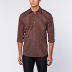 Prosser Stripe Shirt // Plum Stripe (S)