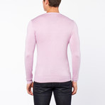 Bresciani // Vee Neck Cashmere Sweater // Plum (2XL)