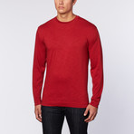 Winthrop Slub Longsleeve T-Shirt // Red (XL)