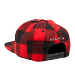 Buffalo Cap // Red + Black