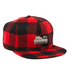 Buffalo Cap // Red + Black