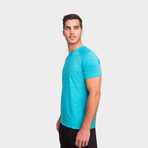 Path Tee  // Aqua (L)