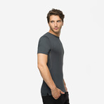 Lane Sweat Tee // Gunmetal (M)