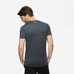 Lane Sweat Tee // Gunmetal (M)