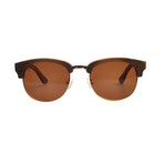 Clubmasters // Brown Bamboo