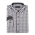 Upton Gingham Shirt // Black (L)
