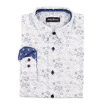 Cambridge Paisley Shirt // White (M)