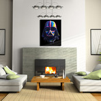 "Vader by Doc Hues" // Black (Print // 20" x 20")