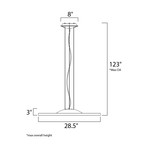 ET2 Moonbeam LED Pendant // E22446-11MS