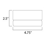 ET2 Timbale 1-Light LED Ceiling/Wall // E21140-01PC