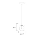 ET2 Puffs 1-Light Pendant // E21121-11WT