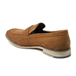 Clark Suede Penny Loafer // Tan (US: 9)