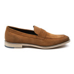 Clark Suede Penny Loafer // Tan (US: 9)