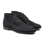 Tinsman Waxy Suede Chukka Boot // Black (US: 11)