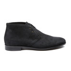 Tinsman Waxy Suede Chukka Boot // Black (US: 11)