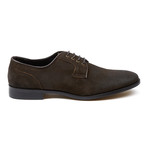 Hunter Suede Plain Toe Derby // Dark Brown (US: 9.5)