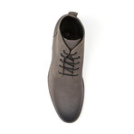 Gordon Rush // Harvey Waxy Suede Plain Toe Boot // Grey (US: 7.5)