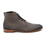 Gordon Rush // Harvey Waxy Suede Plain Toe Boot // Grey (US: 7.5)