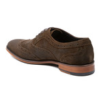 Gordon Rush // Ford Suede Wingtip Oxford // Dark Brown (US: 8.5)